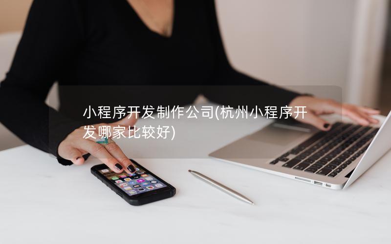 小程序開發(fā)制作公司(杭州小程序開發(fā)哪家比較好)