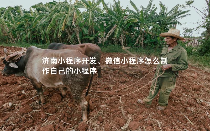 濟(jì)南小程序開發(fā)、微信小程序怎么制作自己的小程序