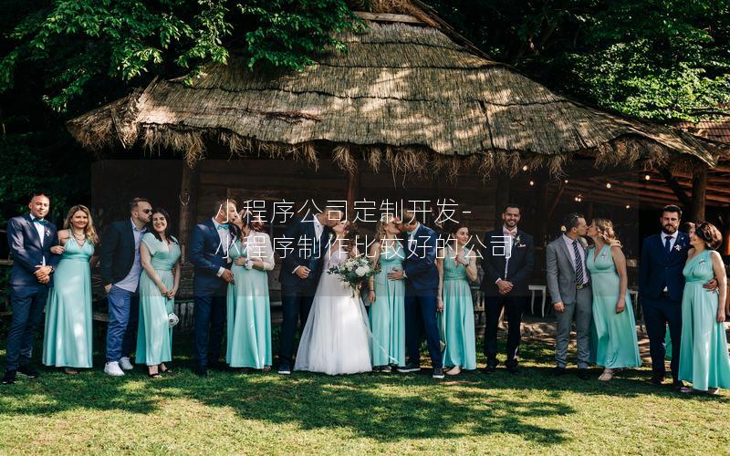 小程序公司定制開發(fā)-小程序制作比較好的公司