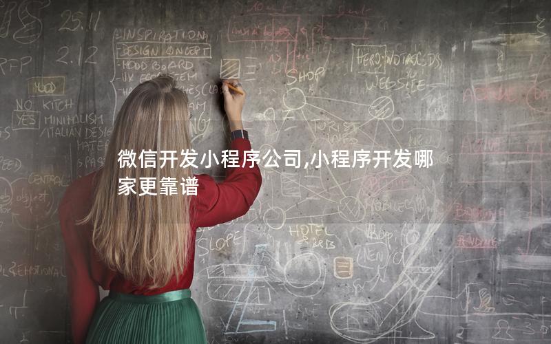 微信開發(fā)小程序公司,小程序開發(fā)哪家更靠譜