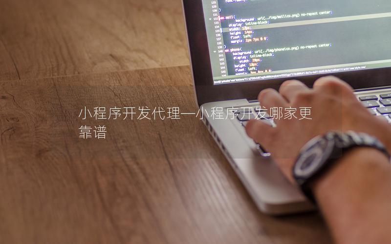 小程序開(kāi)發(fā)代理—小程序開(kāi)發(fā)哪家更靠譜